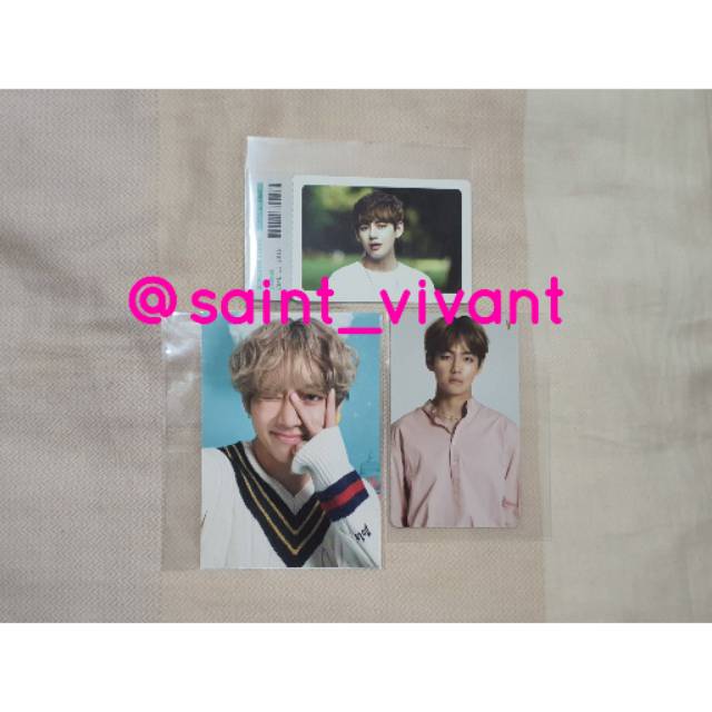 [RESERVED] BTS - 17520 2nd MUSTER + JAPAN FANMEETING VOL. 4 + YOUTH - V Photocard