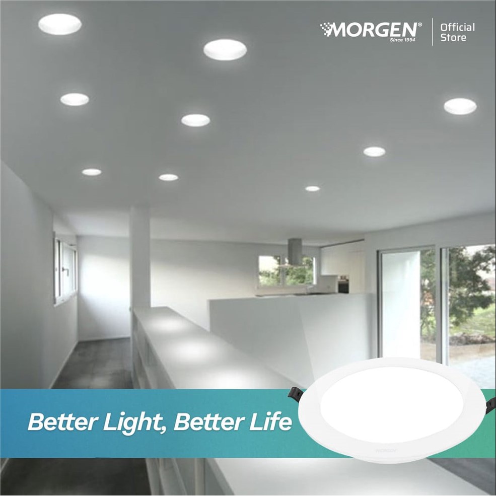 MORGEN Led Downlight Grand IB Round 4-18W 6500K