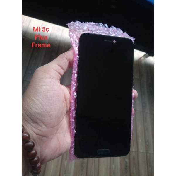 LCD Mi 5c Plus Frame Original Copotan - Hitam