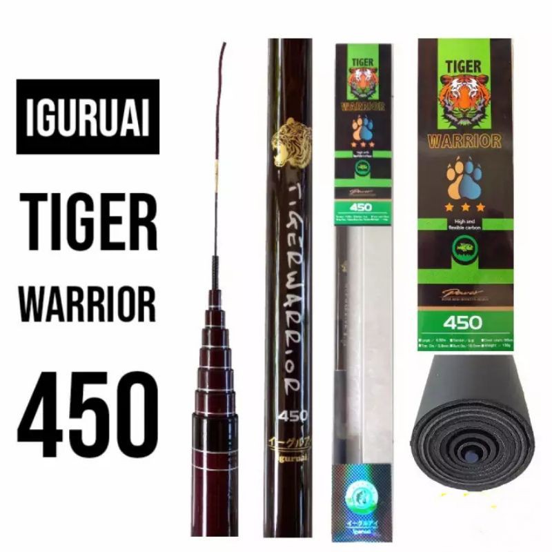 tegeg tegek kuat ringan Iguruai TIGER WARRIOR 450