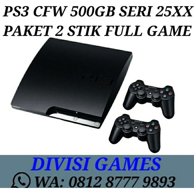 PS3 Slim 500GB - CFW MULTIMAN refurbish by sony