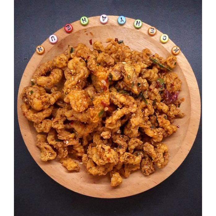 

[ koenyaheun.bdg ] usus krispy cemilan dengan rasa pedas, gurih dan kriuk