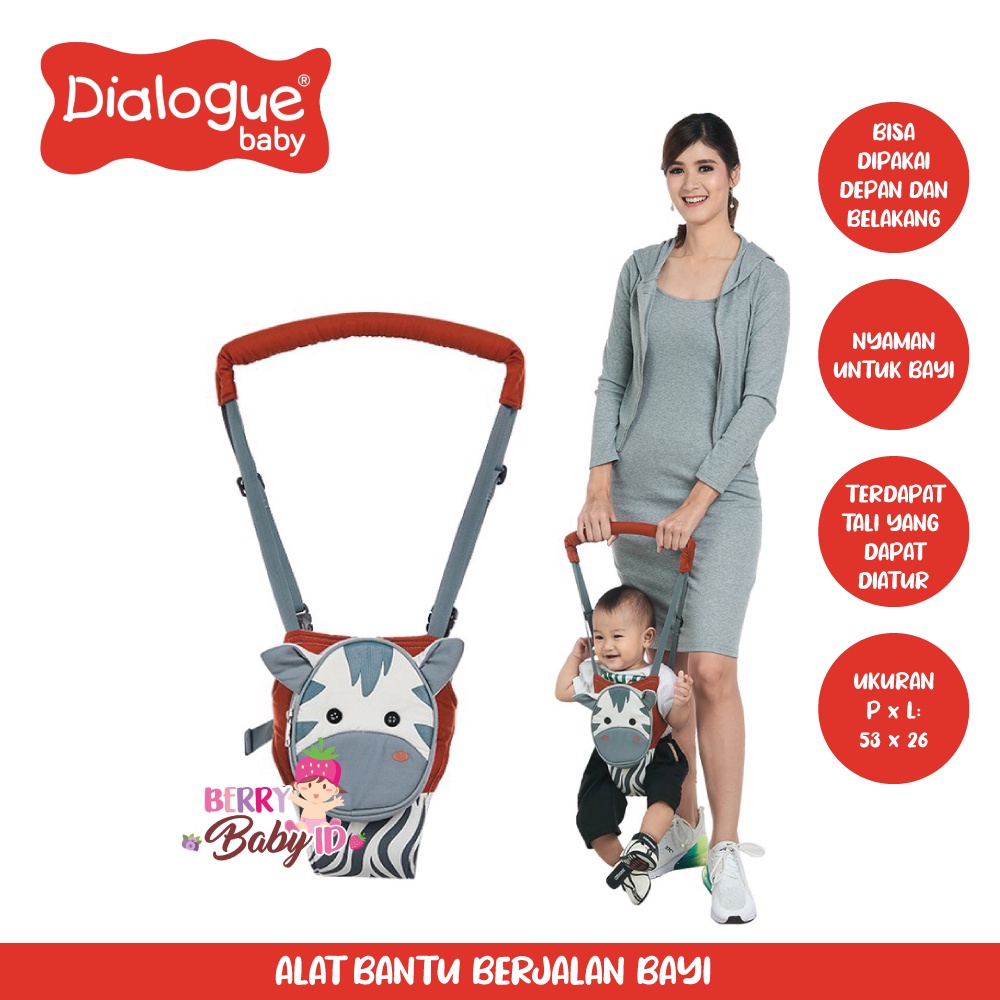 Dialogue Baby Walker Safety Strap Alat Bantu Berjalan Bayi Anak Berry Mart