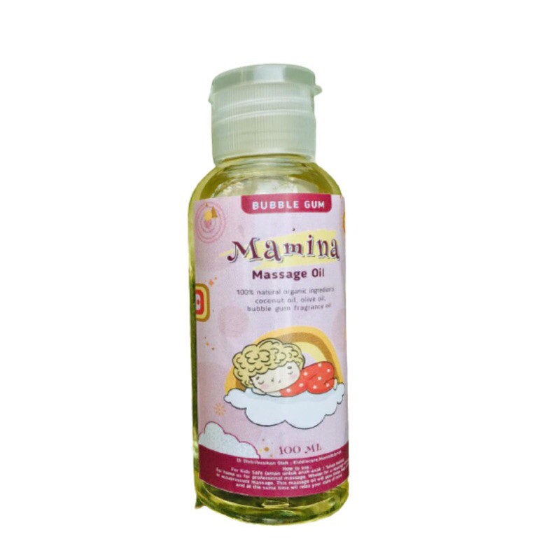 MASSAGE OIL AROMATERAPI BUBBLE GUM 100ML