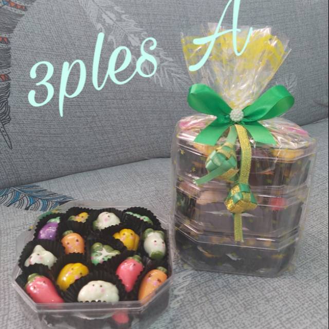 

Hampers lebaran isi 3 toples