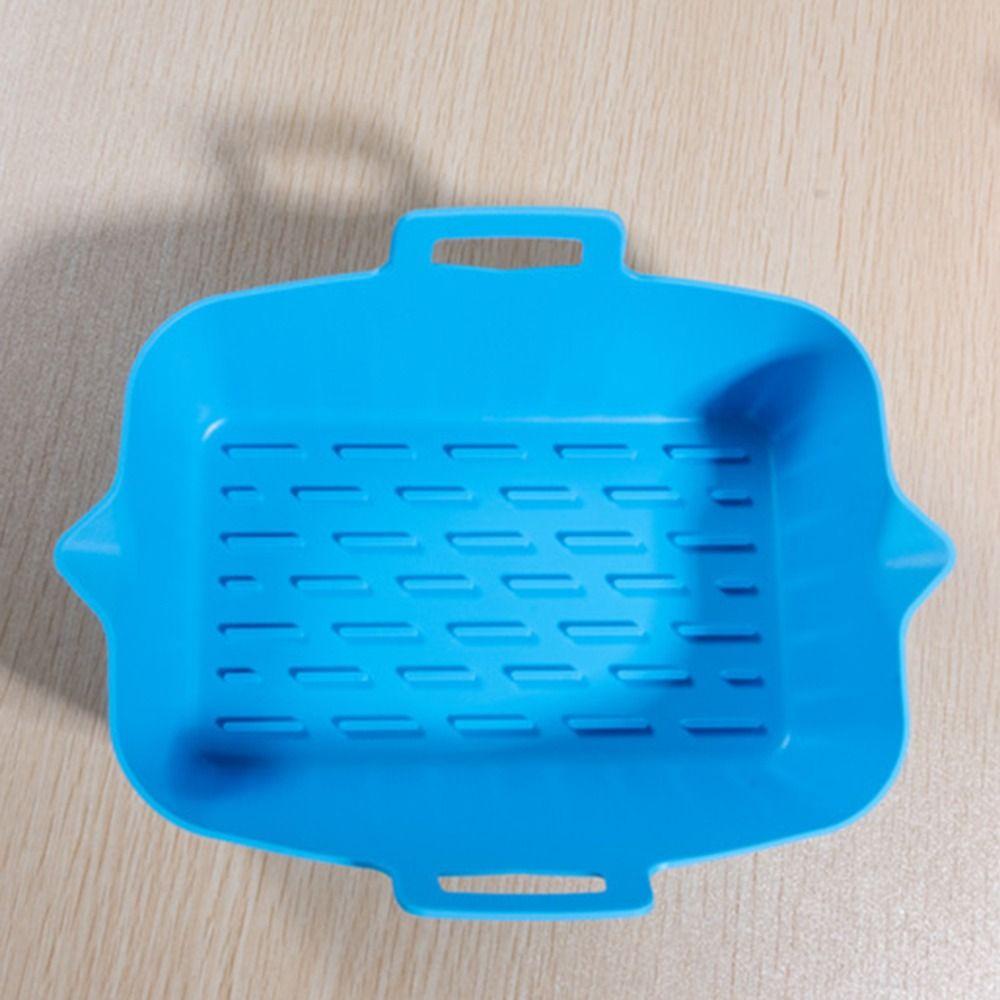 Populer Air Fryer Silicone Pot Grill Pot Tray Reusable AirFryer Aksesoris Baking Basket