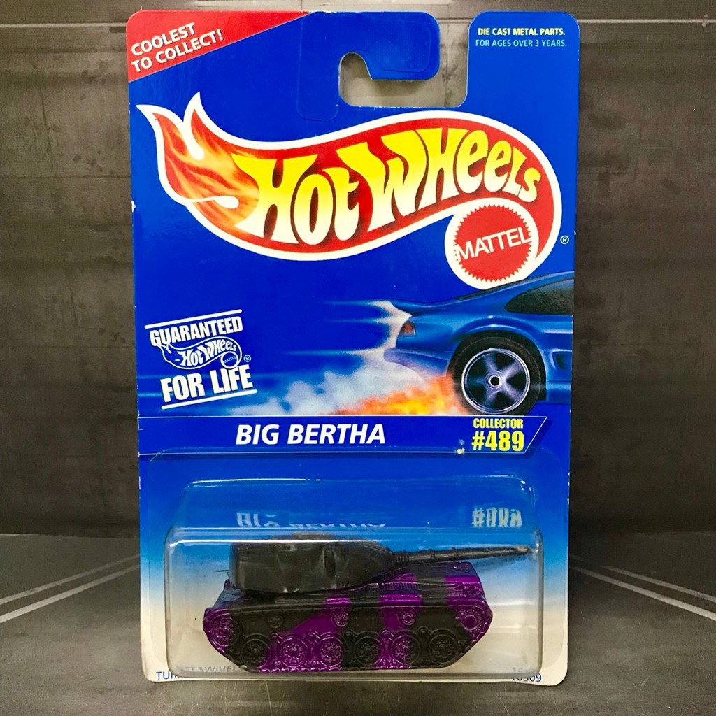 Hot Wheels Big Bertha Tank Collector 1995