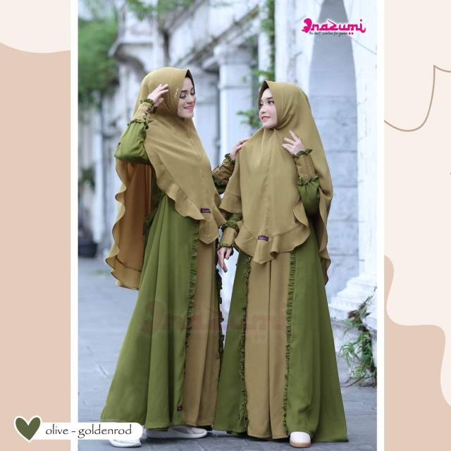 Calissa set by Nazumi size M warna  Olive  Shopee Indonesia