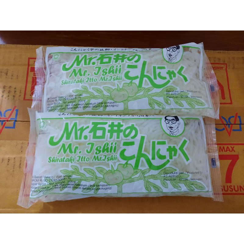 

Mie shirataki hijau 200g