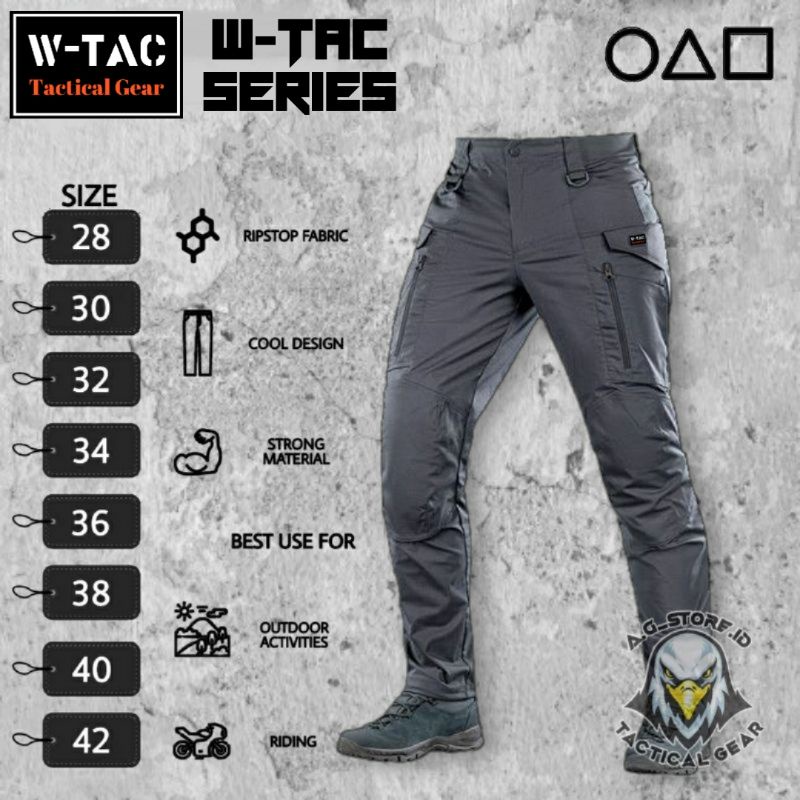 (COD) CELANA TACTICAL W-TAC PANJANG MURAH | CELANA CARGO PDL