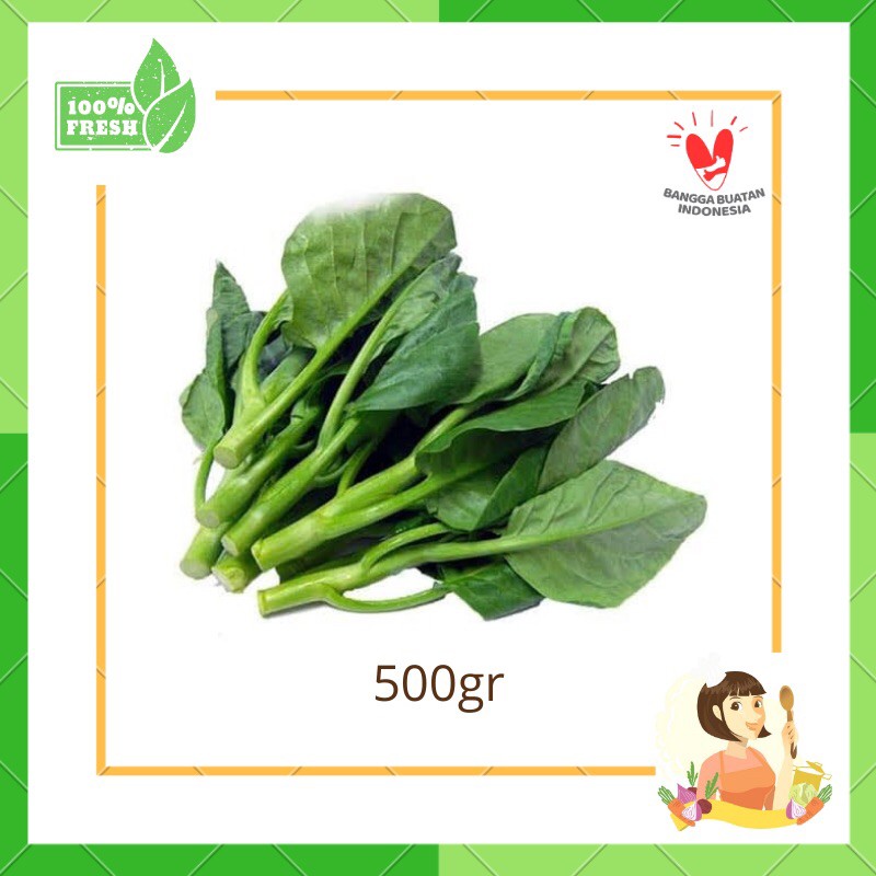 

Kailan sayur 500gram - sayur segar bekasi