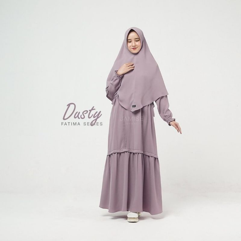 Jamise Fatima Series | Set Gamis + Khimar