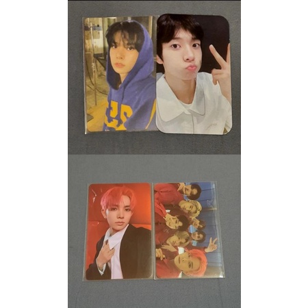 photocard pc enhypen heeseung hoodie holo chary np bc grub