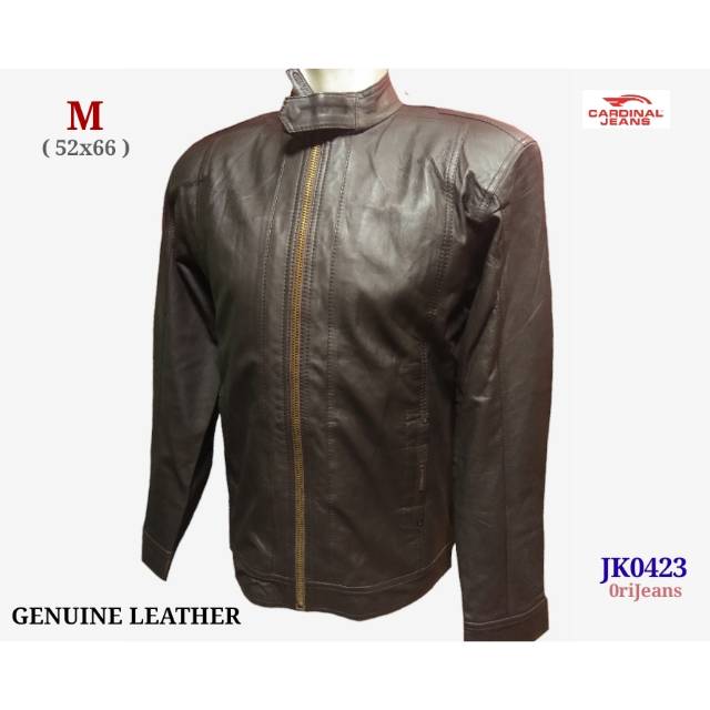 Jaket kulit cardinal
