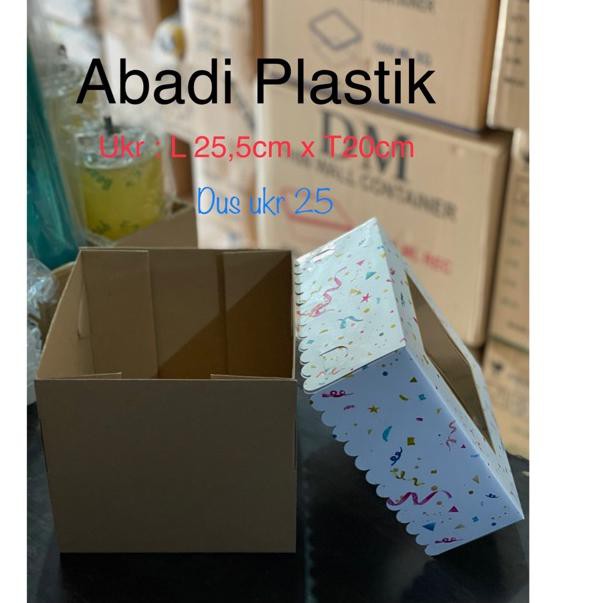 

9D8 DUS KUE / DUS KUE ULTAH / DUS TINGGI UKR 25 AMA Paling Popular