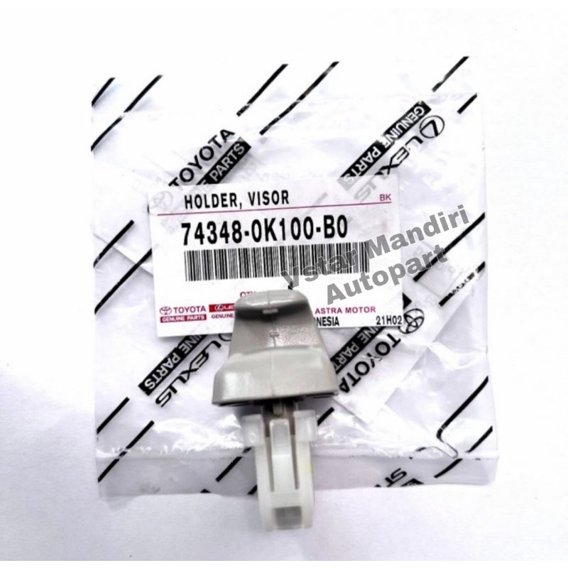 Penahan Sunvisor cantolan Sunvisor Fortuner Innova 2016-2022