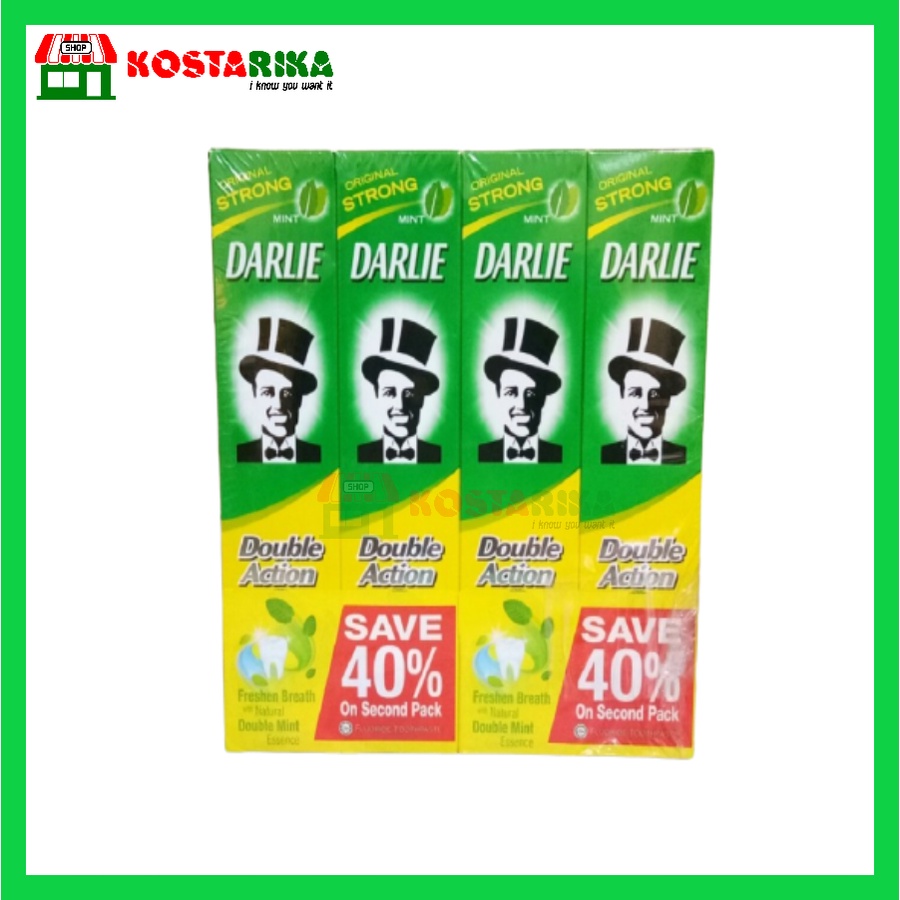 Pasta Gigi Darlie Double Action Mint 225 GR Odol