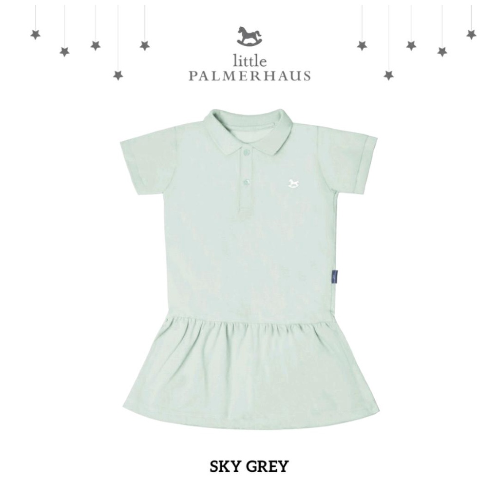 LITTLE PALMERHAUS BASIC POLO DRESS / DRESS ANAK PEREMPUAN