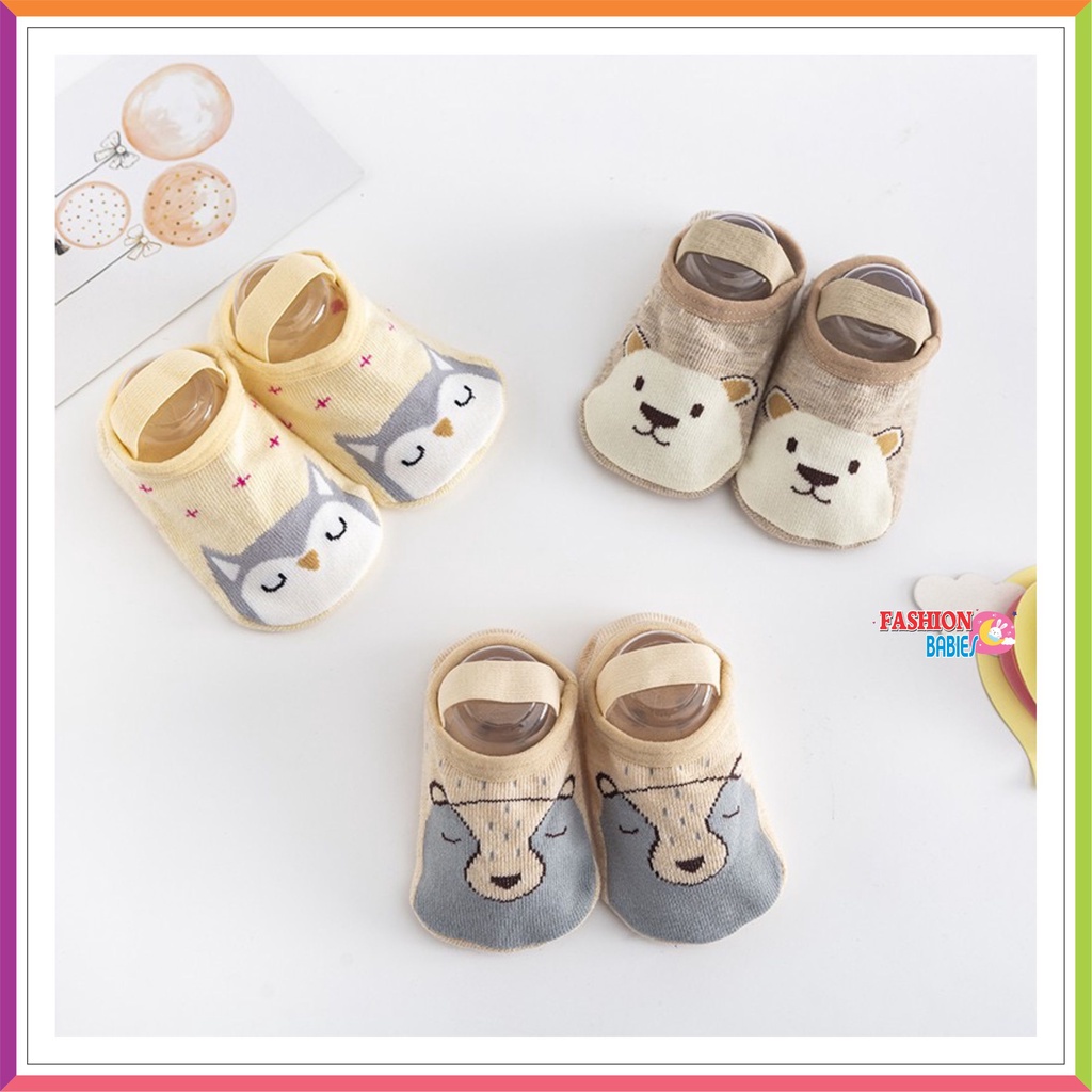 ❤ Fashionbabies ❤ KAOSKAKI STRAP IMPORT BABY ANTISELIP / KAOS KAKI