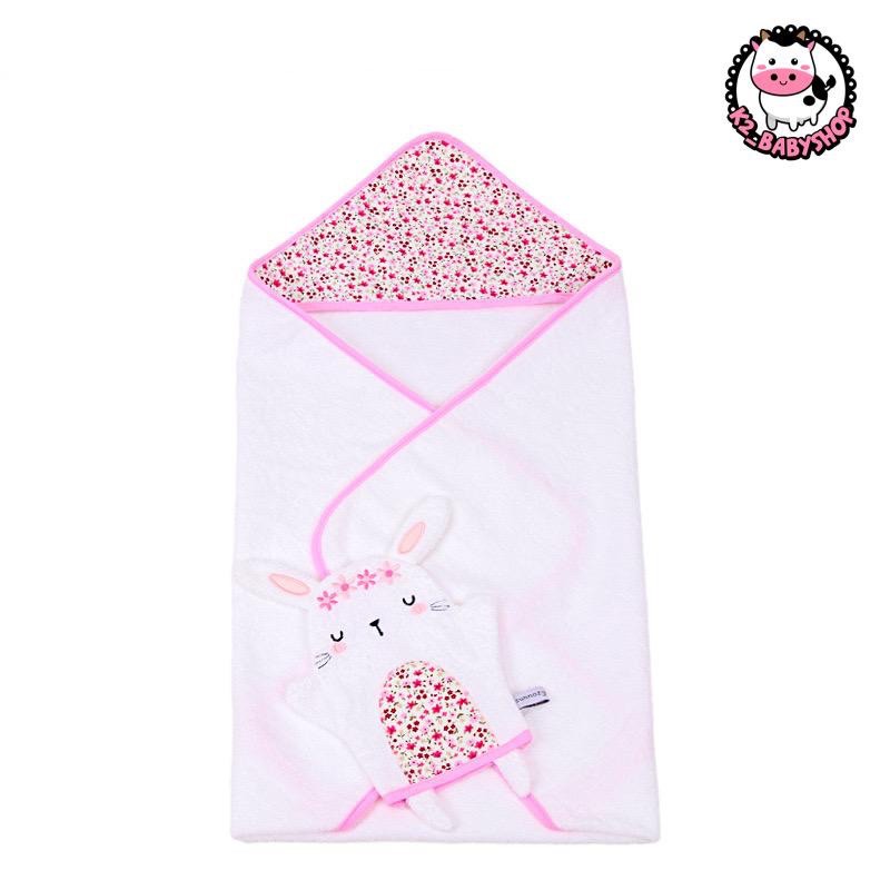 BABY K2 - BABY TOWEL HOODED &amp; MITTEN 3 MOTIF KODE 00092