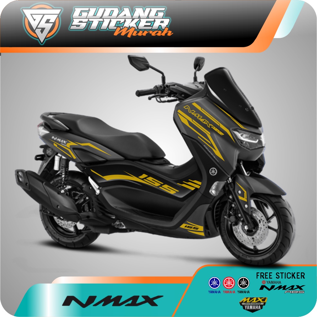 STRIPING CUTTING GOLD YAMAHA ALL NEW NMAX AKSESORIS MOTOR