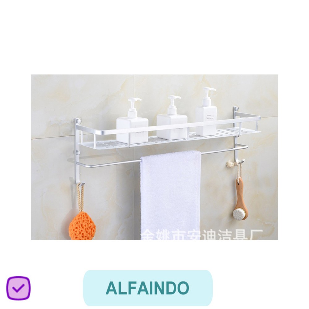 Rak Dinding 1 Susun Handuk Sabun Sikat Kamar Mandi Rak Dinding 1 Susun Handuk Sabun Sikat Kamar Mandi