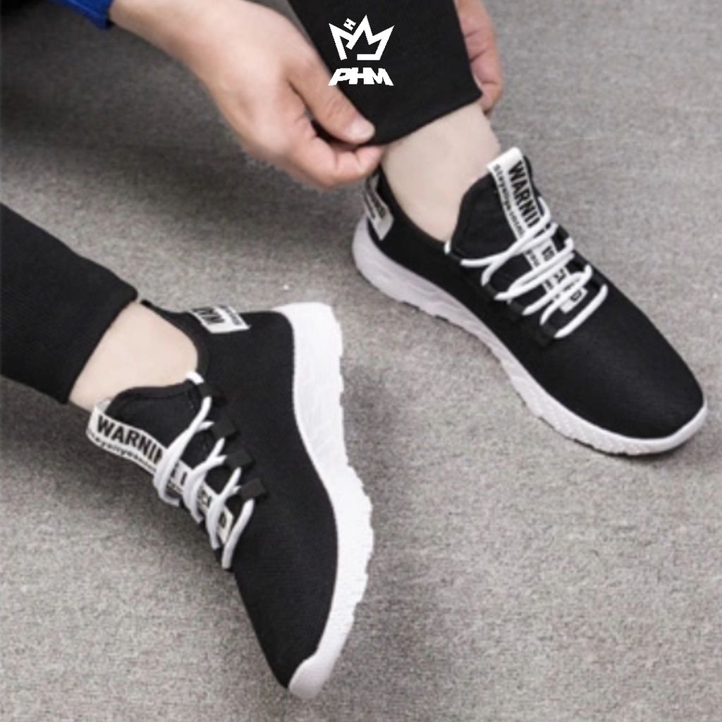 PHM Shoes 1 Benk Sepatu Sneakers Pria Olahraga Sport Shoes Slip On-5