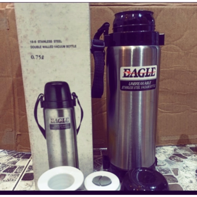 Thermos Air Botol Stainless, Botol Vacuum, Botol Minum tahan panas dan dingin 24 jam lebih JWP-750