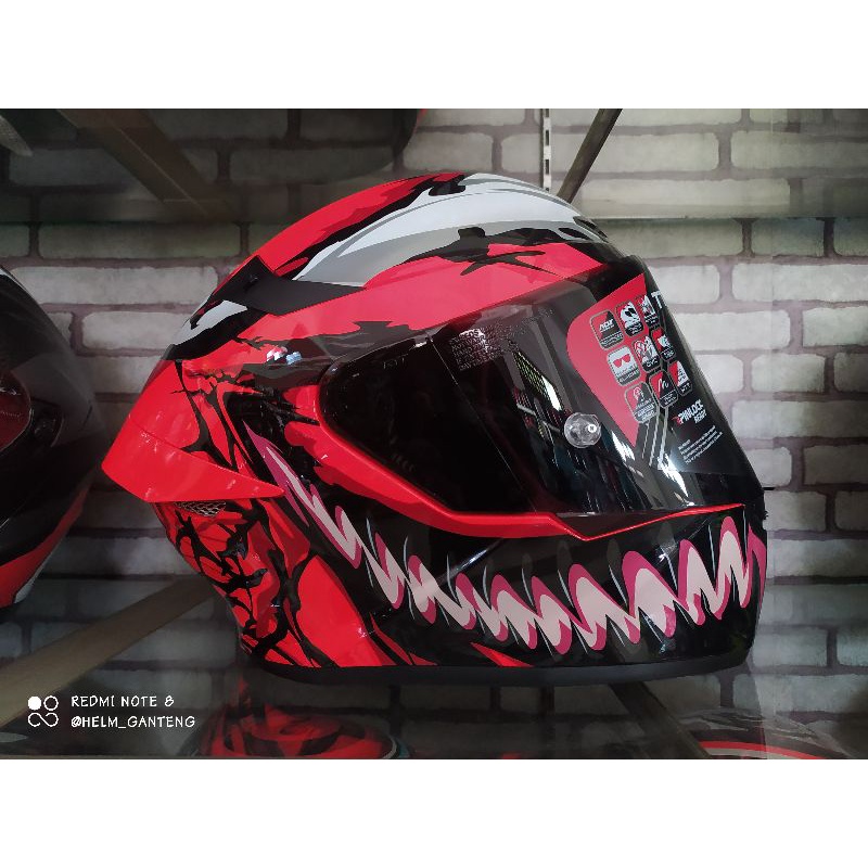 kyt tt course carnage marvel limited edition