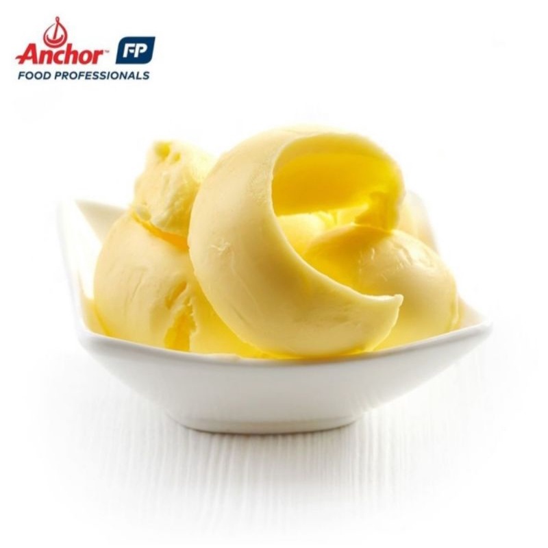 

Anchor Unsalted Butter 1 KG Mentega Tawar Serbaguna Untuk Cake Kue Kering Lebaran