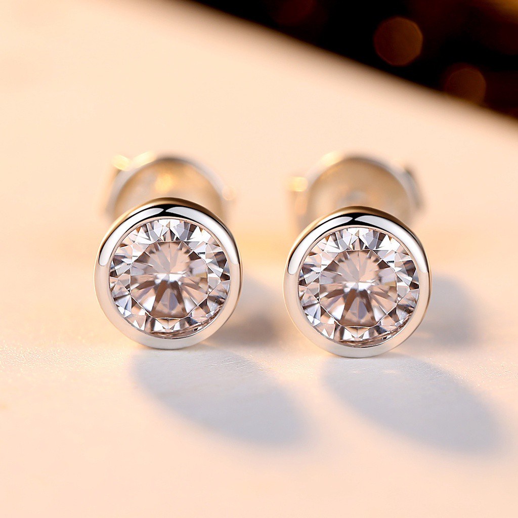 50 buah desain perak Italia 925 anting-anting wanita asli Korea fashion perhiasan anting[tidak mudah luntur] [tidak alergi]-46