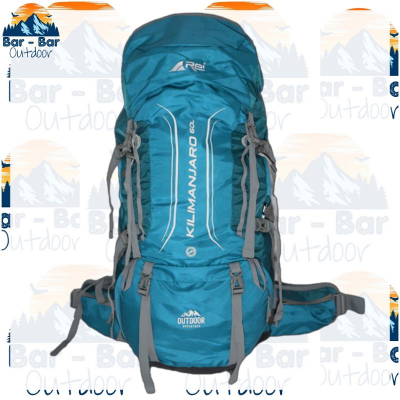 Tas Outdoor Tas Gunung Carrier Arei Rei Kilimanjaro 60L