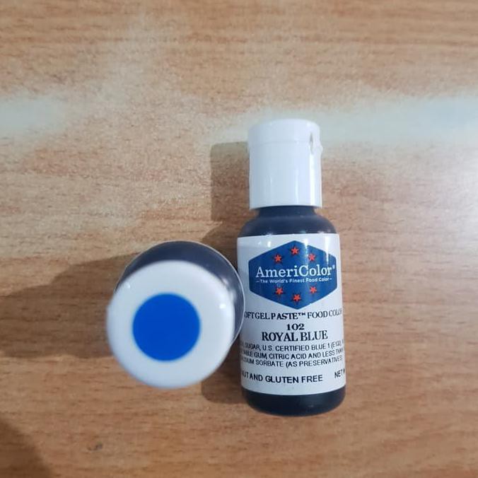 

Toko-Bahan-Kue- Americolor Royal Blue 21Gr Soft Gel Paste / Pewarna -Terlengkap-Termurah-Dijamin.