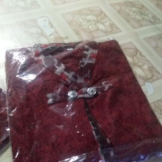 Maura Couple - Sania Ruffle Batik Couple Ori Ndoro Jowi Dnt Mega Mendung Garansi Termurah Shopee
