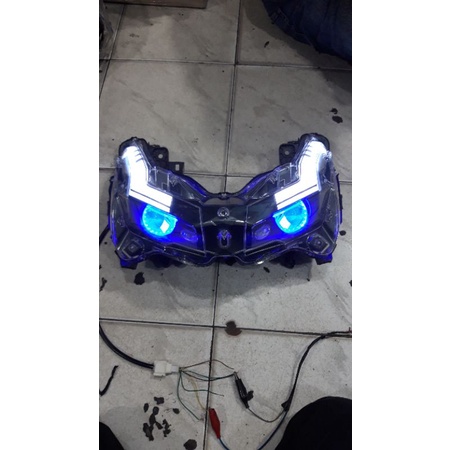headlamp honda adv 150 projie