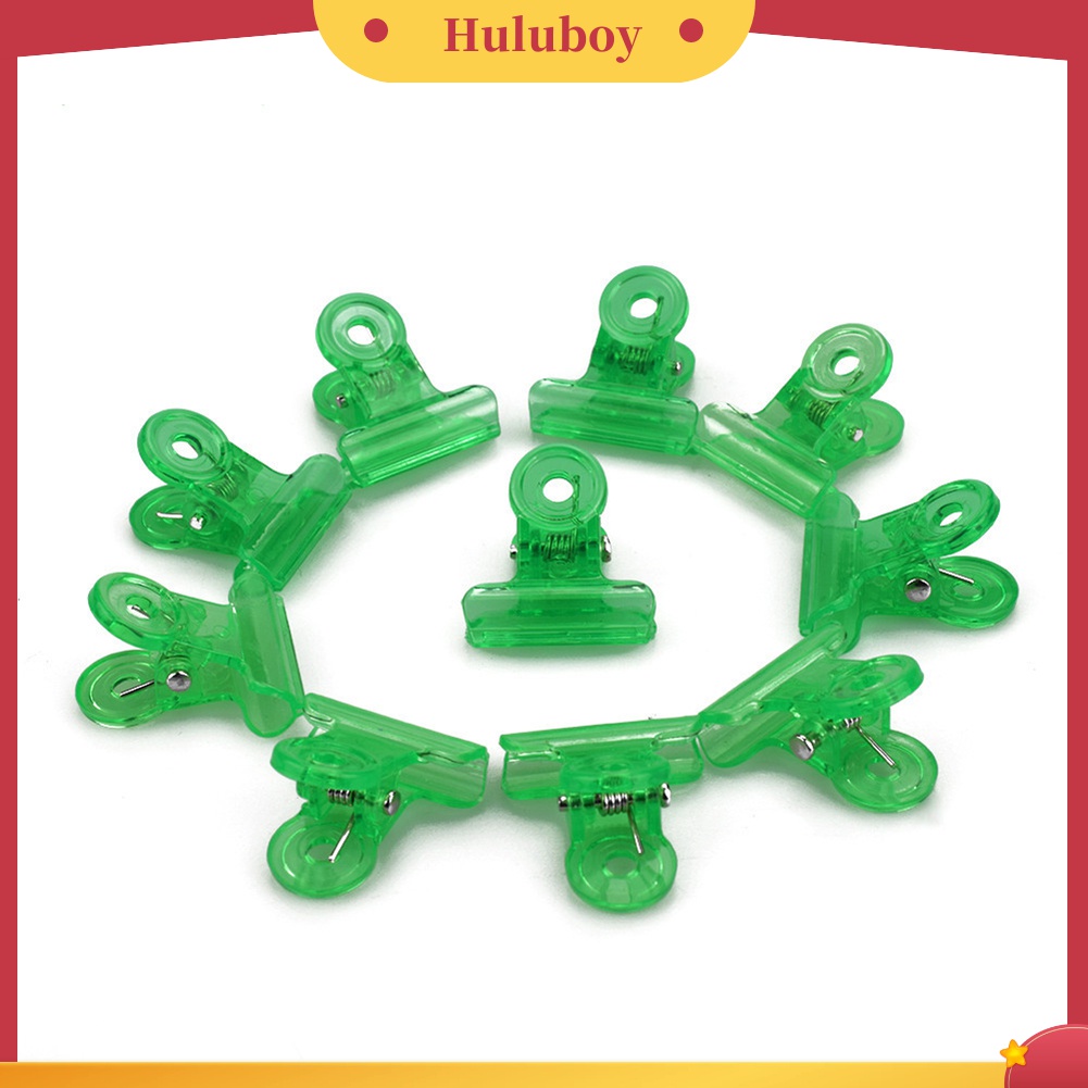 Huluboy Huluboy♡ 10pcs Klip Penjepit Extension Kuku Untuk Manicure