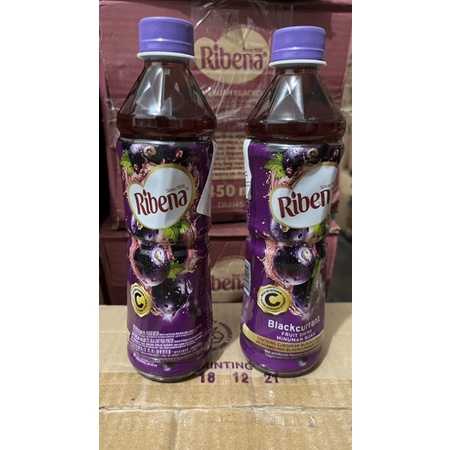 RIBENA BLACKCURRANT/FRUIT DRINK/MINUMAN BUAH 450ML