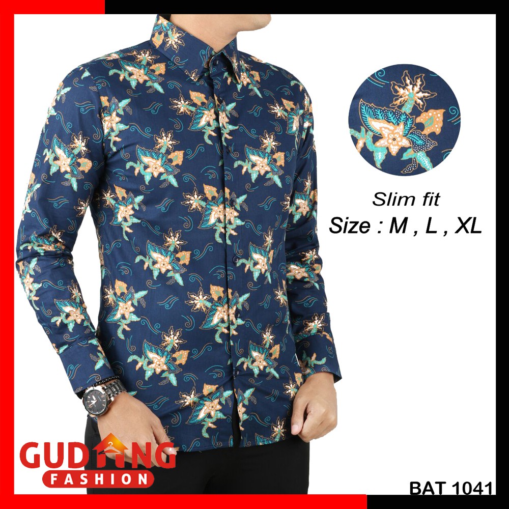 Kemeja Batik Casual Modern BAT 1041