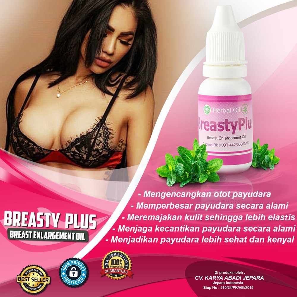 COD-OBAT PEMBESAR PAYUDARA PERMANEN BPOM-BREASTY PLUS