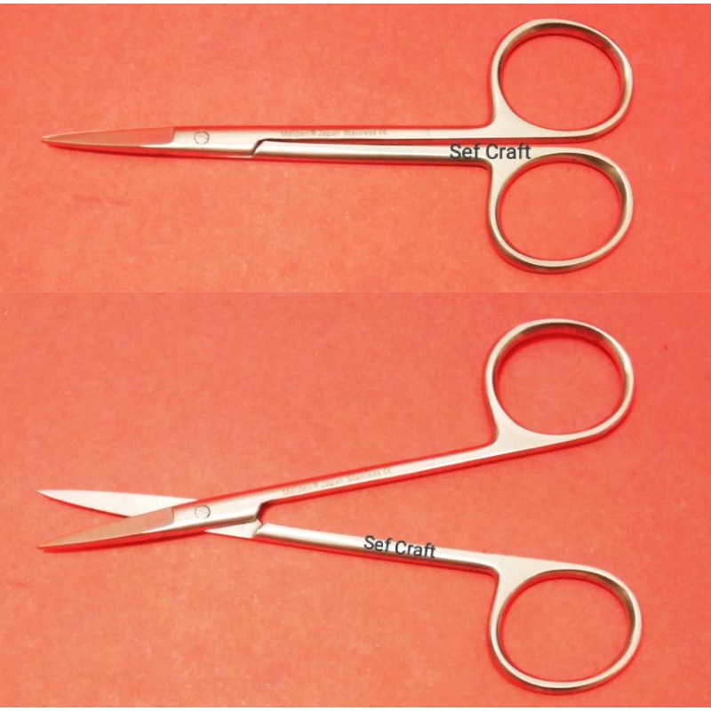 

Pointed edge stainless steel scissor ( deco scissor ) Meiden Japan