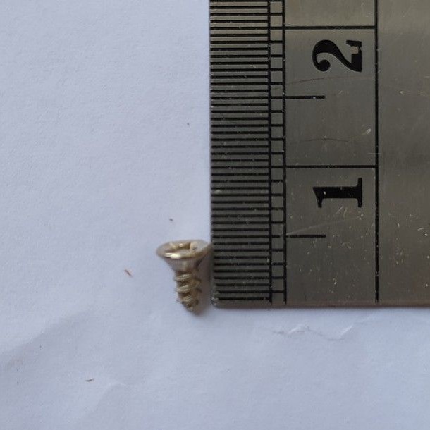 Baut Skrup Sekrup Mur Kecil Poster Pigura Frame Pajangan Ukuran panjang 6 mm