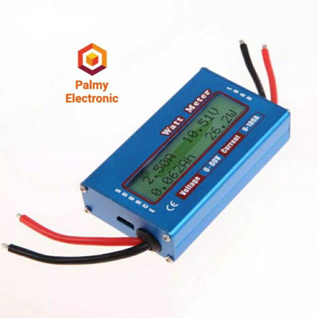 Wattmeter DC Solar Wind Power Analyzer