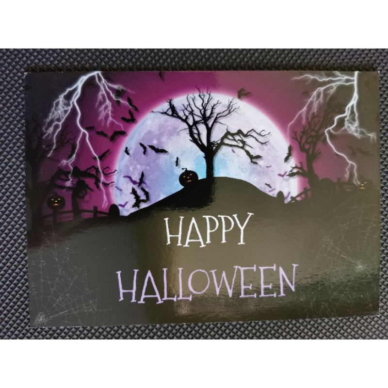 

kartu pos halloween/halloween postcard