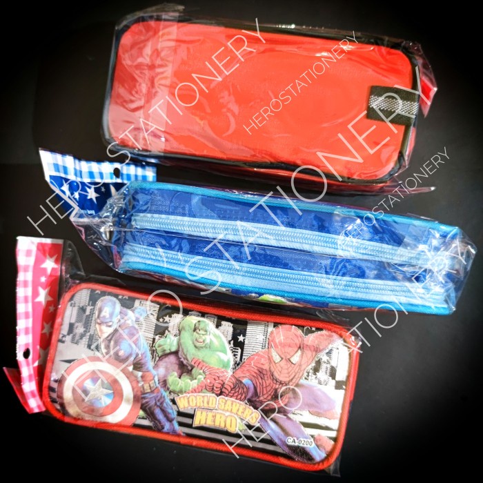 

Hari Ini Tempat Pensil Resleting Dompet Spiderman Terbatas