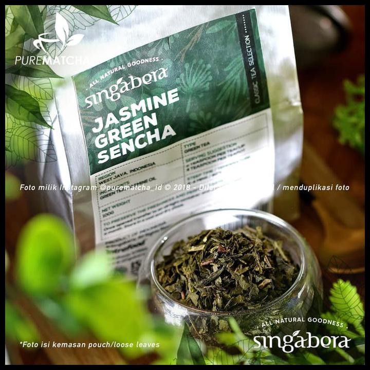 

Singabera - Jasmine Green Sencha Tea 1Tb Teh Hijau Melati Resto Cafe