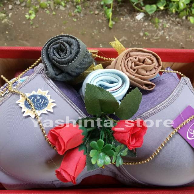 Seserahan Pernikahan Pakaian Dalam Paket Hemat Hantaran Nikah Hias Mahar Shopee Indonesia