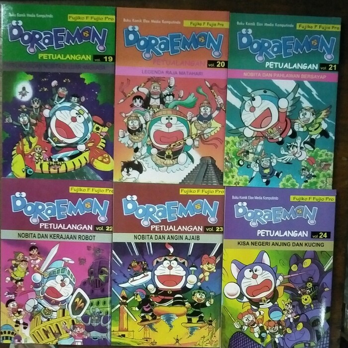 PROMO PAKET 6 KOMIK DORAEMON PETUALANGAN 19,20,21,22,23,24