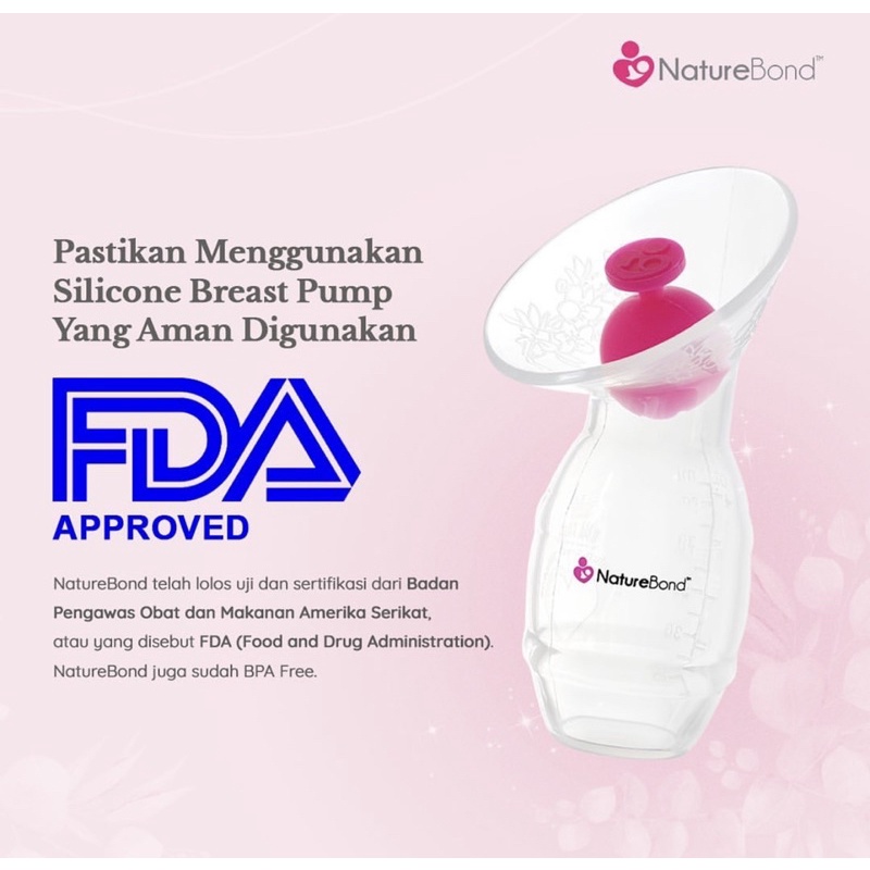 naturebond silicone breastpump - standard pack