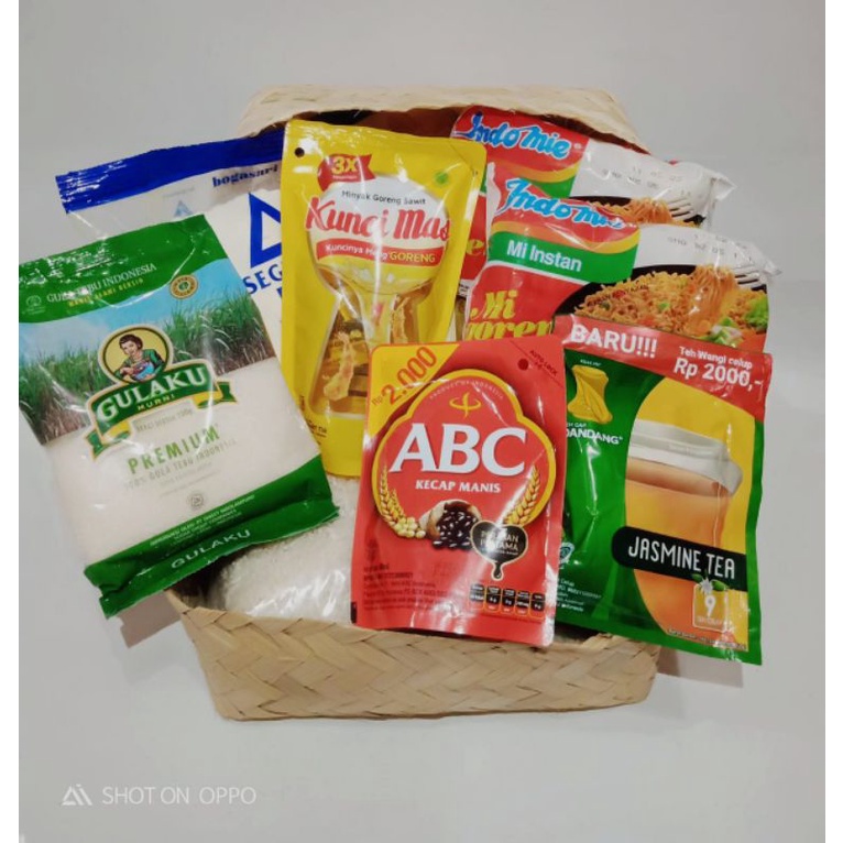 

paket sembako/hampers/paket kenduri /tahlilan /souvenir 1000 hari /