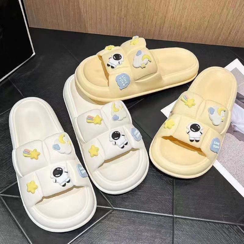 NICE SO ASTRONOT - Sandal jelly import Tebal Karet sandal terbaru 2022  Soft Slipper Anti Slip Elastic Empuk PVC